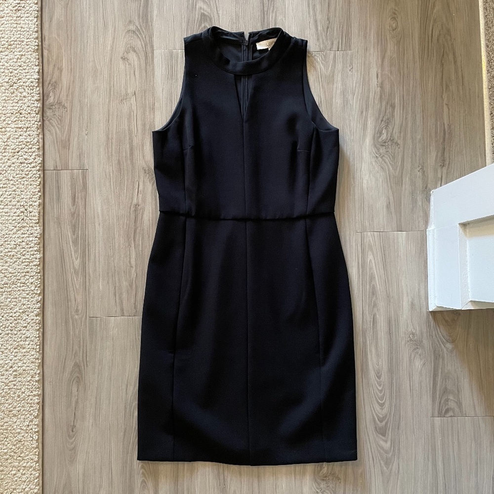 Loft black dress size 10 Petite